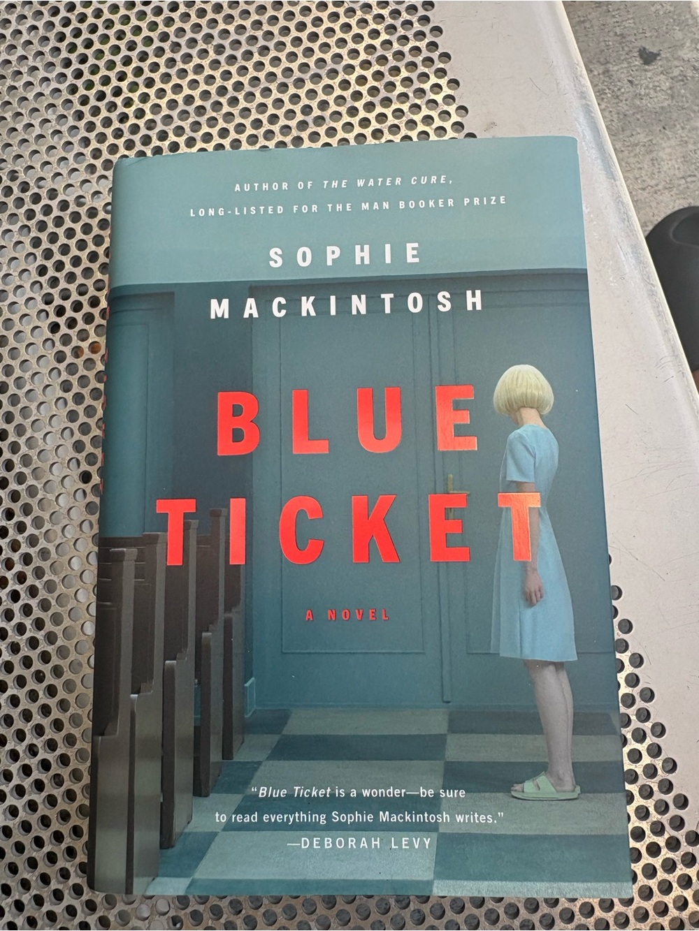 Blue Ticket: A Novel Sophie Mackintosh Hardcover Doubleday 2020 1st US Ed